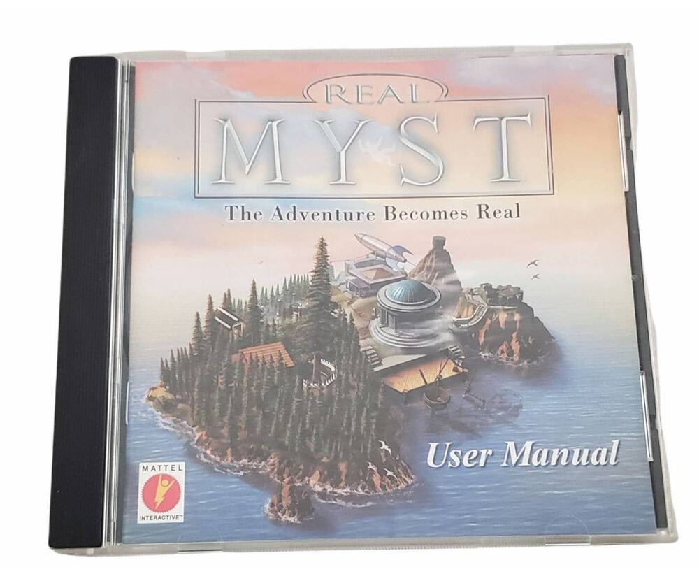 Real Myst The Adventure Becomes Real PC Disk Computer